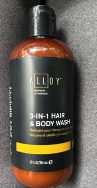 Alloy Elements of Wellness 3-in-1 Hair & Body Wash 12 FL OZ - Sealed